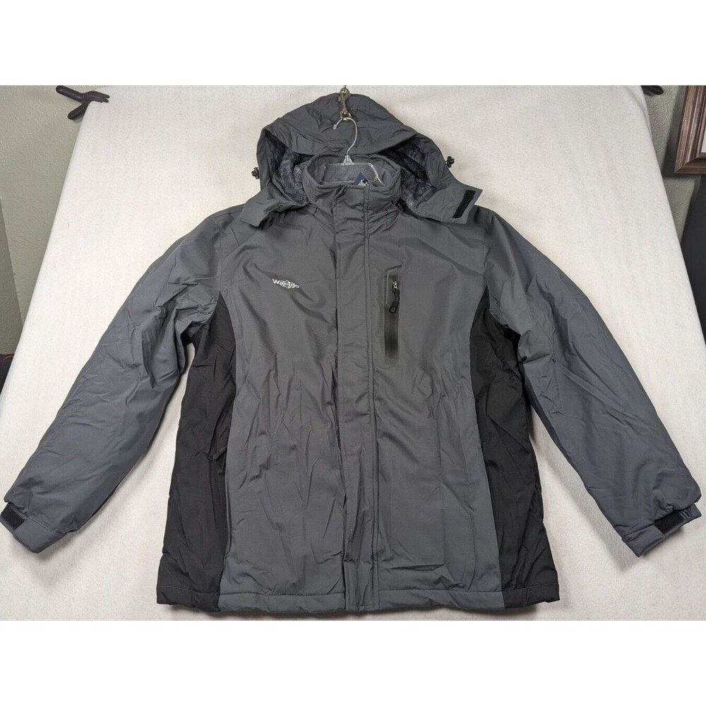 Wantdo - Waterproof - Winter Jacket - Men's Coat - Color Gray/Black - Size L